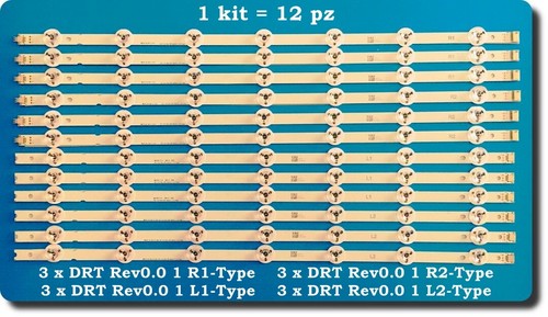 Kit barre strip led 55lb670 - barre,